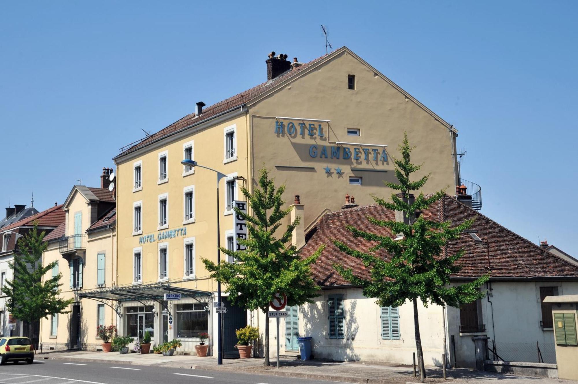 Hotel Gambetta Lons-le-Saunier Exterior foto